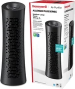 Honeywell HEPA Air Purifier for Home, 990 Ft² in 1 hour, Allergen Reducer for Dust, Pollen, Pet Dander, Odors, All Smoke Types, Tower, Black, HPA030