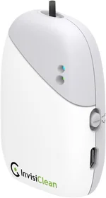 Portable Air Purifier for Travel | Wearable Around the Neck, Necklace Ionizer | Travel Air Purifier for use on Airplane | Negative Ion Generator Filters Odors, Dust, & Allergens | Rechargeable Battery