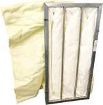 Replacement for JDS 14003 Internal Bag Filter for 750-ER Air-Tech Air Filtration System, Jet AFS-1000B | Very Durable 90-96% Holding Capacity Superior Filtration | 12" x 24" x 12"