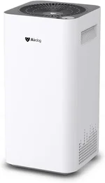 Airdog X3 Home Air Purifier with Washable Filter -TPA Technology - Up to 20X More Effective than HEPA, Smart Control,AQI Air Cleaner for Smoke, Allergies, Pet Dander, Odor Removal to 0.0146μm
