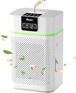 Air Purifier for Home Large Room, VEWIOR HEPA Air Cleaner with Air Quality Light and Essential Diffuser, AUTO Mode, Sleep Mode, Timer, Lock, Cover up to 1800ft² for Wildfire Smoke Dust Pollen