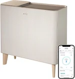 COWAY Air Purifiers for Home Up to 1,298ft², Washable Pre-Filter and True HEPA Filter for Smoke, Allergies, Pet Dander, Odor, AQI, App Control, Smart Mode, Wireless Charger, Timer, 5yr Warranty, IconS