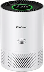 Chuboor Air Purifiers for Home Large Rooms up to 1200ft², H13 True HEPA Air Purifiers for Bedroom Dorm Room Pets with Timer, Air Purifier Cleaner for Dust,Smoke,Odor,Dander,Pollen, Wildfire Smoke