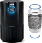 Shark HP100 Air Purifier w/NanoSeal HEPA, Cleansense IQ, Odor Lock, Cleans up to 500 Sq.ft, Captures 99.98% of Particles, Dust, Smoke & Allergens, For Small Bedroom/Office, Charcoal Grey (Renewed)
