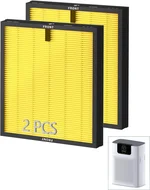 Official Genuine HY4866 Replacement Filter H13 TRUE HEPA Filter, Four-layer high-efficiency purification filter Suitable for WESTHEY HY4866 Air Purifier, Pet Filter 2 PCS