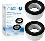 Fette Filter - EE-5067 True HEPA H13 Filter Set Compatible with Crane Air Purifier Model EE-5067 Part # HS-1944 with 4 Stage Filtration System 2 Pack