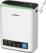 Jafanda Air Purifiers for Home Bedroom Large Room, Smart WiFi × Alexa Control Air purifier for Home Pets True HEPA Filter Activated Carbon Removes 99.99% of Allergens, Dust, Air Cleaner PM2.5