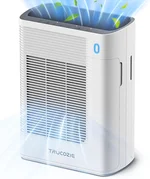 T356 Air Purifier for Home Large Room Bedroom Up to 1937 Ft² in 1 Hr With Double-sided Air Inlet, Air Quality and Light Sensors, HEPA Sleep Mode for Allergies, Dust, Smoke, Pet Hair, White