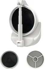 Vegapunk Rechargeable Smoke Away Purifier Fan for Indoors - Portable Odor Exhaust Eliminator Remover Eater Filter - The High Fan for Desktop - White