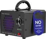 Ozone Generator Machine 60,000mg/h, High Capacity Ozone Odor Eliminator Removal Air Purifier for Home Car Pet & Basement Odor, Suitable for Spaces up to 7,000 Square Feet, Black