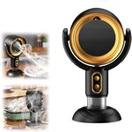 Real Puff Hide Purifier Fan, Puffhide™ Purifier for Smoke, Portable Smokeaway Fan, Removable and Washable Filter, Smoke Fan for Smoking Indoors,For Indoor BBQ,Hot Pot, Extractor Hood(Yellow)