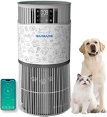 Pet Air Purifiers for Home Large Room with Aromatherapy Diffuse, Up to 3000Ft² 7-Stage Filter, H13 HEPA Air Purifier for Home Pet Hair Dander Pollen, WiFi, 22dB, Smart Air Quality Monitor, Pet Lock