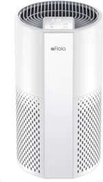 Afloia Air Purifier for Home, 4-in-1 Washable Filter for Allergies, Covers Up to 1076 ft², Quiet Operation, Auto Shut-Off & Night Light, Removes Pet Dander, Pollen, Dust, Mold, and Smoke, White,Pluto