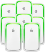 8Pack Plug in Air Purifier with Negative Ion Technology, Filterless Air Ionizers for Home, Quiet Air Freshener for Odors, Smoke, Dust, Pets - for Office, Bedroom, Bathroom, Kitchen