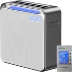 BURTRAN HEPA Air Purifier for Home,Nano-Oxy™HEPA14,up to 1,360 ft²/h, with air quality display, balanced 5-stage PM2.5 and TVOC filtration, eliminates 99.995% micro pollutants, Wi-Fi, 120V AC