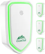 Air Ionizers for Home (4 Pack), Negative Ion Filtration System, Quiet Air Freshener for Bedroom, Office, Kitchen, Portable Air Filter Odor, Smoke Dust, Pets, Eliminator, Mini Air Cleaner